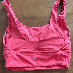 lululemon athletica Vibrant Pink Sports Bra